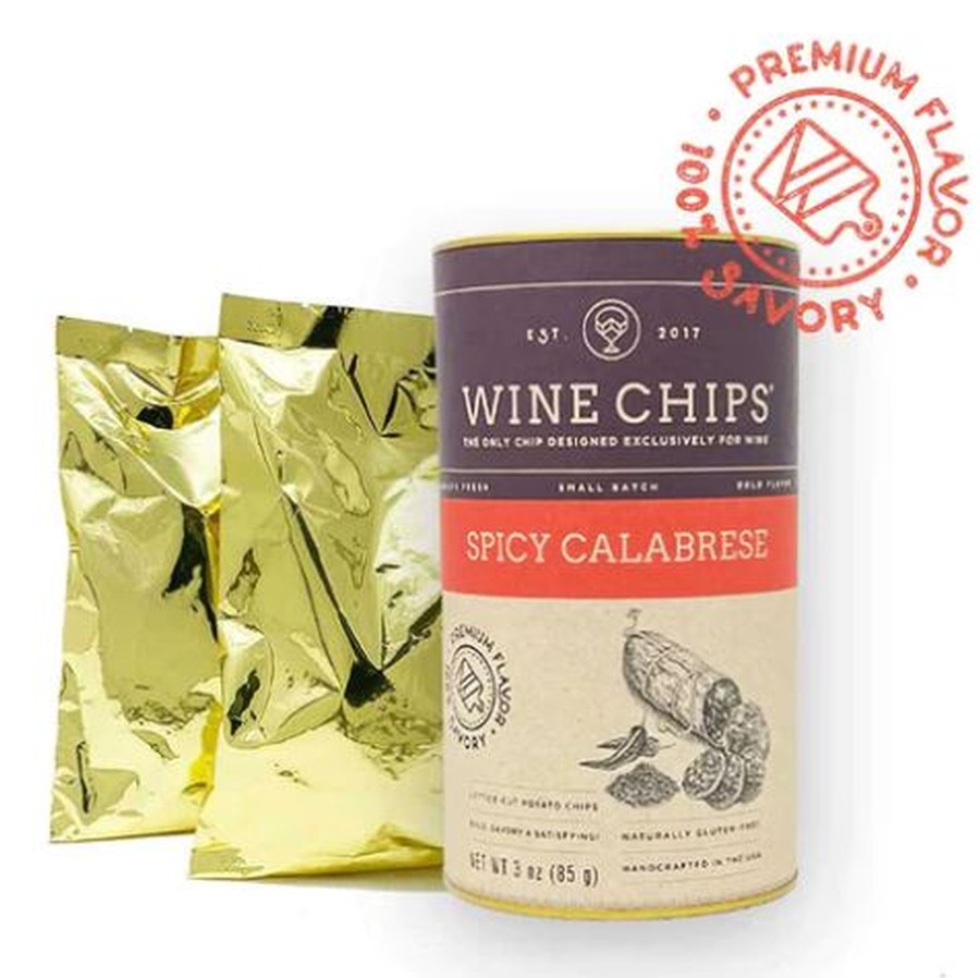 Spicy Calabrese Wine Chips
